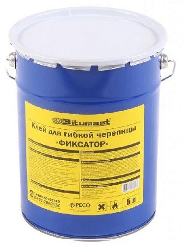 Клей для гибкой черепицы BITUMAST 5 л купить в Хабаровске