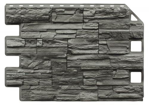 Фасадная панель Royal Stone, Камень Скалистый, Квебек купить в Хабаровске